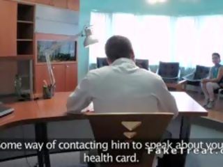 Medic Fucks Patient On A Desk