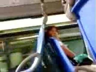 Johnson flashing to exciting woman in the bus