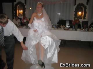 Real first-rate Brides Upskirts!