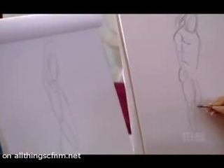 Australian Tv Cfnm Hen Night Nude Drawing