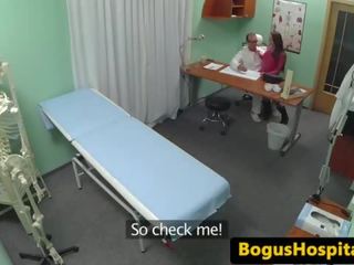 European patient fucks healer all over office